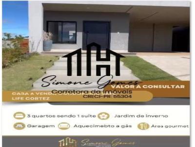 Casa para Venda, em Tel�maco Borba, bairro Condominio Safe Life, 3 dormit�rios, 2 banheiros, 1 su�te, 1 vaga