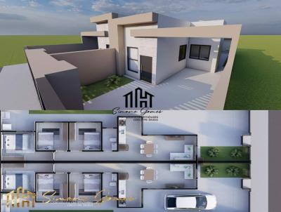 Casa para Venda, em Tel�maco Borba, bairro Monte Sinai II, 3 dormit�rios, 1 banheiro, 1 vaga