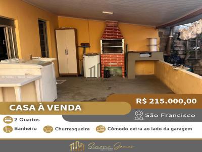 Casa para Venda, em Tel�maco Borba, bairro S�o Francisco, 2 dormit�rios, 1 banheiro, 1 vaga