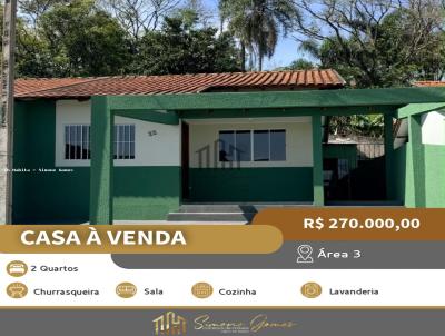 Casa para Venda, em Tel�maco Borba, bairro �rea 3, 2 dormit�rios, 1 banheiro, 1 vaga